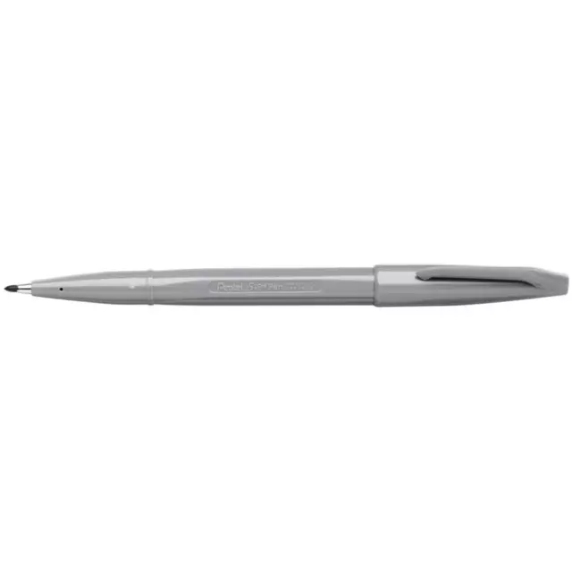 Pentel Faserschreiber Sign Pen S520, silbergrau