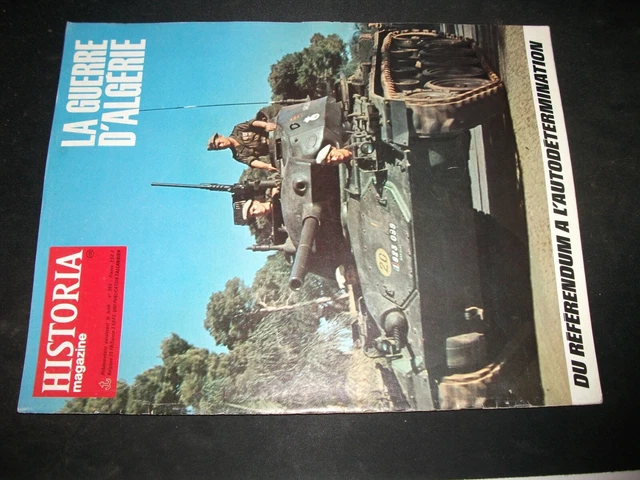 ** Historia Magazine La Guerre d'Algérie n°365 Le zouave d'Oran