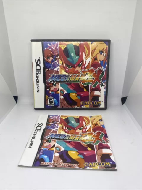 Megaman Mega Man ZX Nintendo DS Case and Manual Only NO GAME