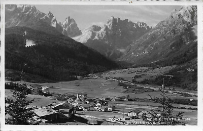 CARTOLINA  MOSO DI SESTO PUSTERIA ALTO ADIGE BOLZANO 1950 SUDTIROL 