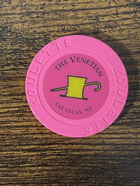 The Venetian Las Vegas Roulette Casino Chip