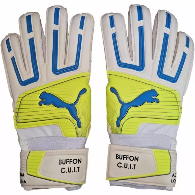 Match Worn Gloves GIANLUIGI BUFFON - Guanti Portiere Puma 136 Presenze Issue COA 2