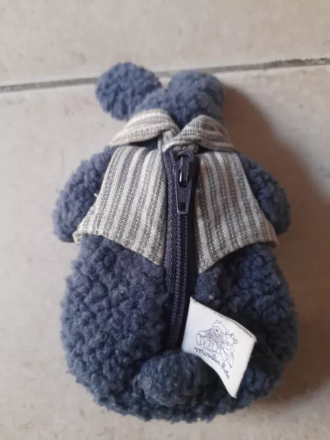 Porte Monnaie - Doudou Lapin - La Bande A Basile - Moulin Roty 2