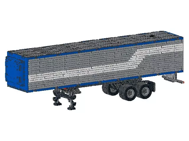 Bauanleitung instruction Auflieger Optimus Eigenbau Unikat Moc aus Lego Technic