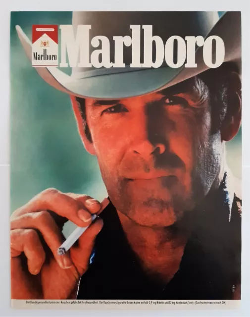 Marlboro 1984, Werbeanzeige Werbung Print Ad Zigaretten Tabak Tobacco Clipping