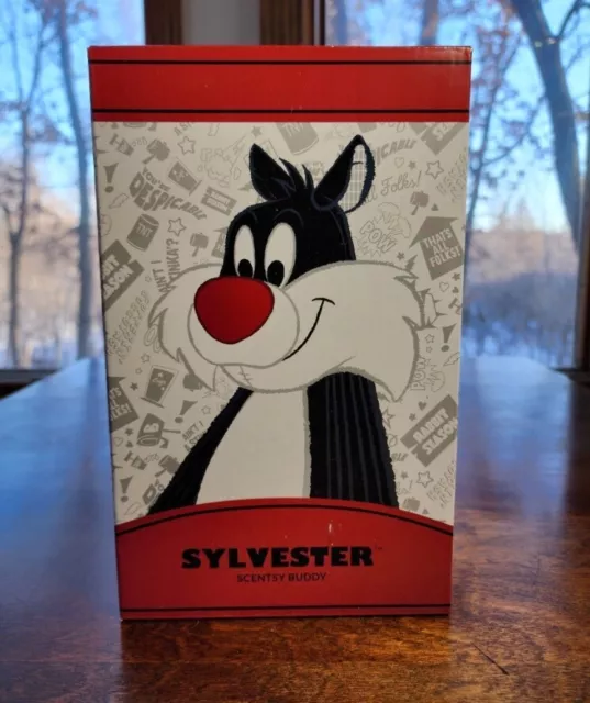 Scentsy Buddy Looney Tunes Sylvester Cat Plush Stuffed Toy w/Scent Pack WB - NEW