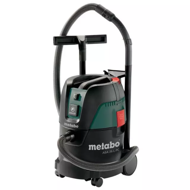 Metabo Allessauger ASA 25 L PC Nass- & Trockensauger mit Ein-/Ausschaltautomatik