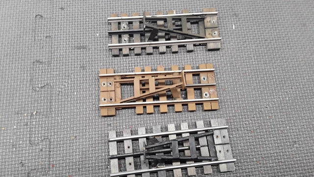 Ross Or Gargraves O Scale 5" Bumper Track Set Of 3