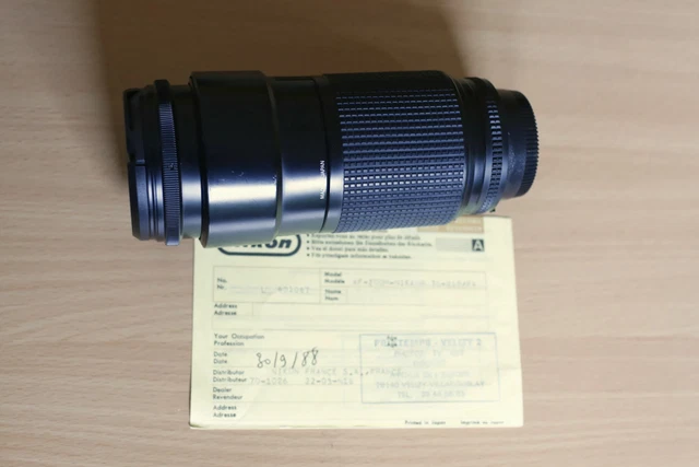 Zoom AF NIKKOR 70-210mm f/4 (autofocus), première main, comme neuf