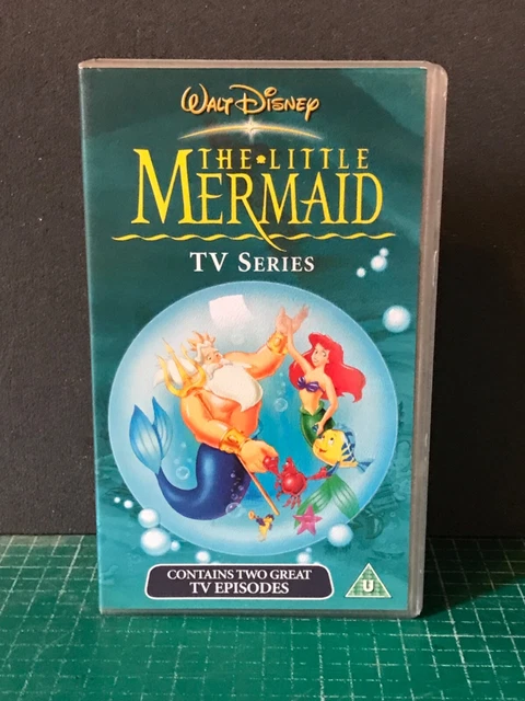 THE LITTLE MERMAID TV Series King Crab/Land Of the Dinosaurs VHS Video