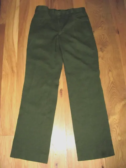 FSS VTG Green ARAMID Flame-Resistant Straight Leg Pant Men's 32 x 34 (TD6-33)