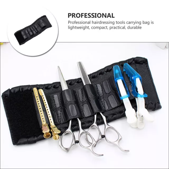 Canvas Barber Scissors Bag Hairdressing Tool Holder Organizer Pouch