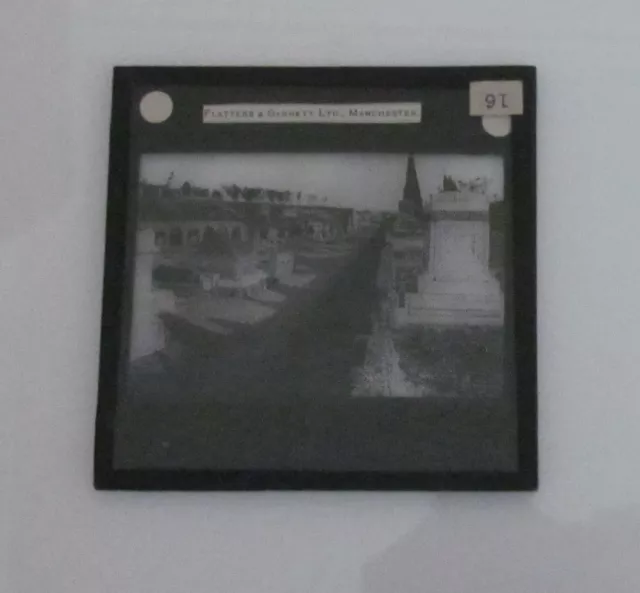 Glass Magic Lantern Slide POMPEII TOMBS C1910 PHOTO ITALY 2