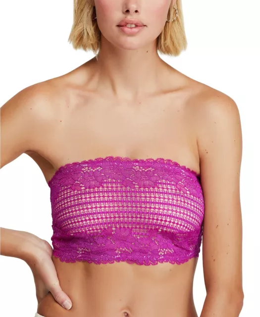 Free People Camilla Strapless Lace Bandeau NEW Small Bra NWT