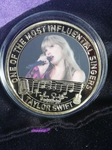 Coin/gold plated/souvenir/pop star TAYLOR SWIFT