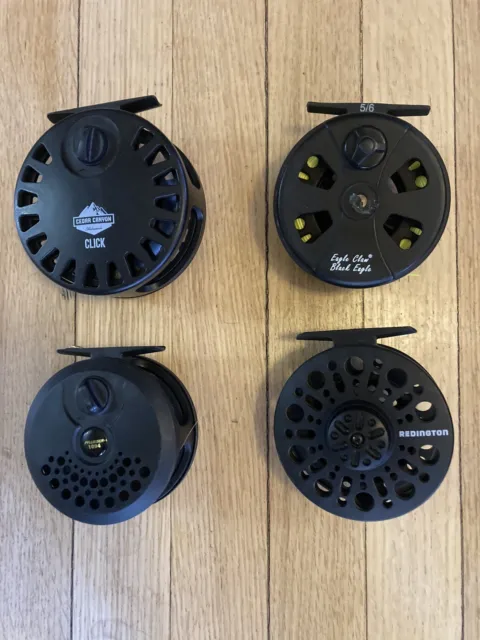 FLY FISHING LOT 4 Reels Pflueger REDINGTON Eagle Claw Shakespeare New  $25.00 - PicClick
