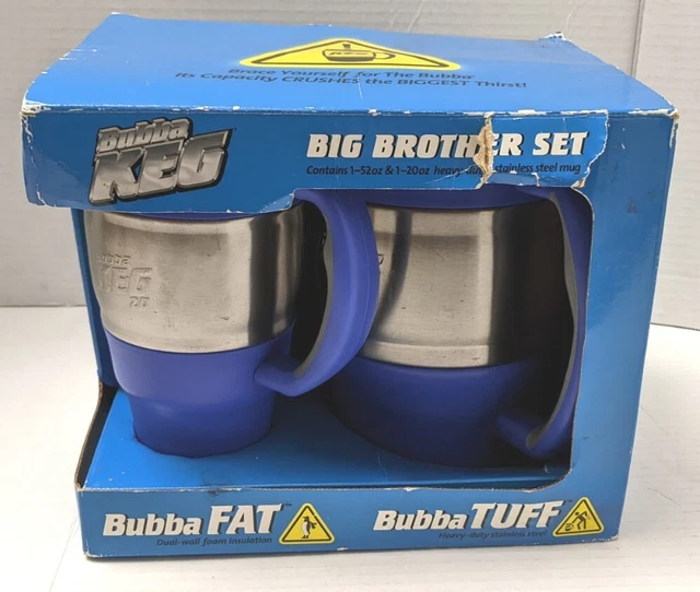 Big Bubba Classic Insulated Mug 52 Oz & 20 Oz Polyurethane Travel Coffee