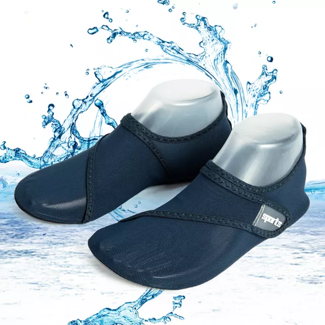 Chaussures d'eau femmes hommes antidérapantes pieds nus pour natation plongée surf aqua sports plage 2