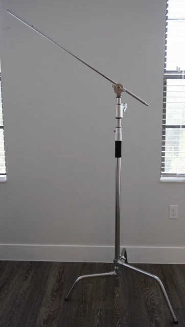 Flashpoint 10' C (Century) Light Stand on Turtle Base Kit w/40" Grip Arm