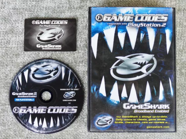 GameShark Version 5.5 Playstation 2 Disc Only