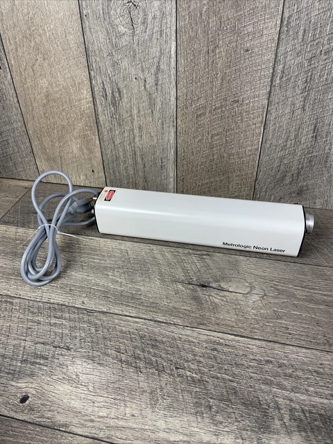 Metrologic ML868 Hard Seal Neon Laser Beam - Working