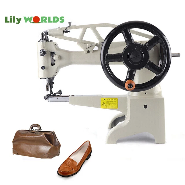 DIY PATCH LEATHER Sewing Machine Heavy Duty Tabletop Manual Shoe Repair