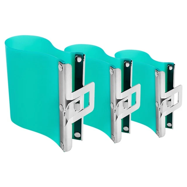 4X(3 StüCke 3D Sublimations Drucker Silikon Becher Wraps Klemmen 11 Unze Be4547