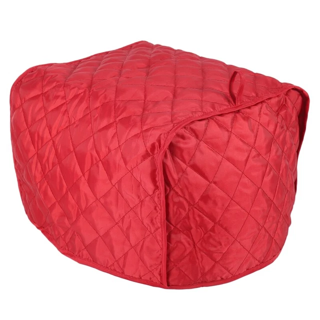 Copertura antipolvere per tostapane a quattro fette poliestere trapuntato (rosso) V7D9