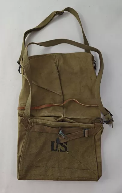 Ww2 Wwii Us Army M1912 Horse Grain Feed Bag