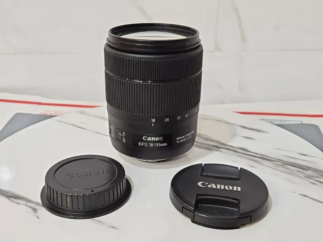 CANON EF-S 18-135mm F/3.5-5.6 IS USM (Nano USM) Lens SCRATCH READ