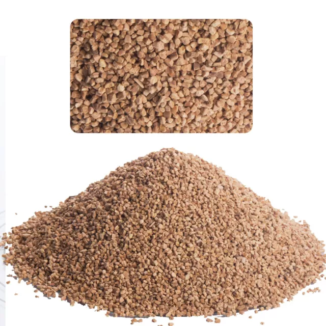 Nussschalengranulat Strahlmittel Softstrahlgut Walnuss Sandstrahlen 1 kg