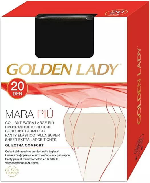 Collants De Femme 7 Paire De Collants Golden Lady Mara Plus 20 Tanière 2