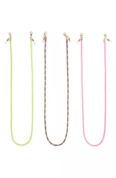 😎🤓 3-Pack NORDSTROM BP. SUNGLASSES Eye Glasses Chain Lanyard Necklace Holder