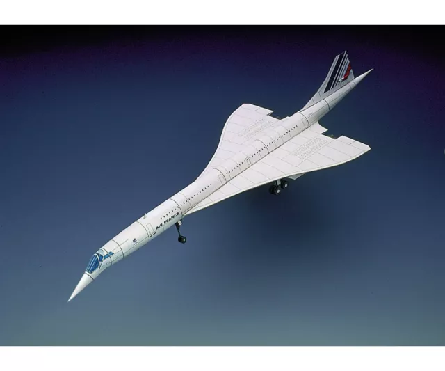 Schreiber-Bogen Kartonmodellbau Concorde | Flugzeug Papiermodell Modellbausatz