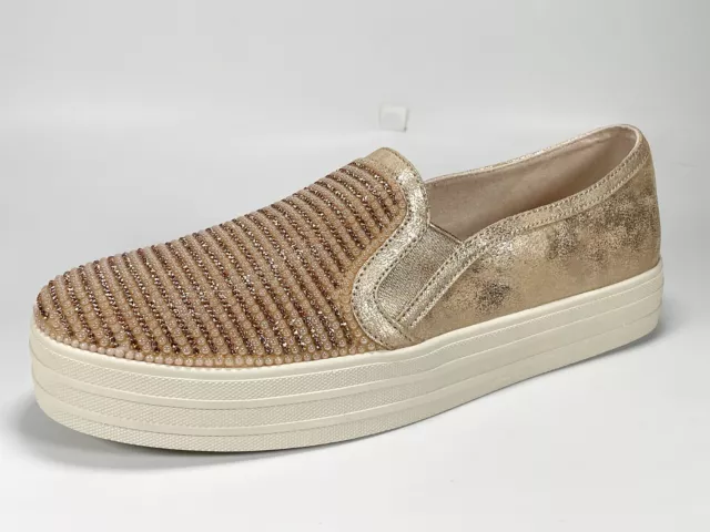 Skechers street double up diamond slip on trainer on sale