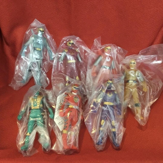 Lot 10 Figurines Power Rangers Années 90 - Bandai - Occasion