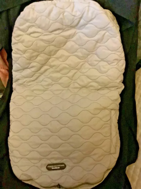 JJ Cole Urban BundleMe Baby Car Seat / Stroller Quilted Cover Fleece Lined Gray