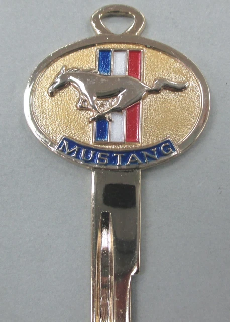 thumbnail image 2 of Ford Mustang Pony Logo Keychain – Black Horse Key Clip, Mixed Materials, Clip-On 2 of 5