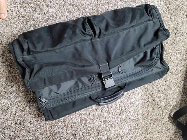 TUMI Alpha Ballistic Black Nylon Luggage Carry On Garment  Travel Business Bag 4