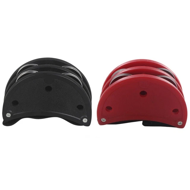 BLACK FOOT JINGLE Percussion Shaker Bell for Guitar Players and Singers