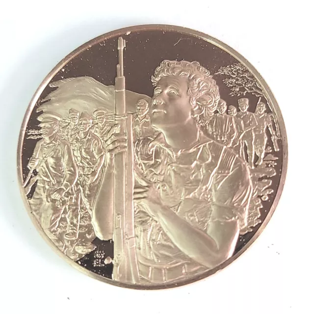 Jewish Defense 1878-1948 Bronze Medal The Medalic History Of The Jewish People