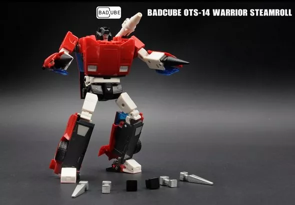 New Transformation Toy BadCube Toy BC OTS-14 Warrior Steamroll Figure In Stock