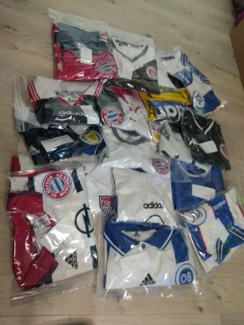 ⚽originale Vintage Fußball Trikots 90er Jahre retro Bayern Karlsruhe Bundesliga