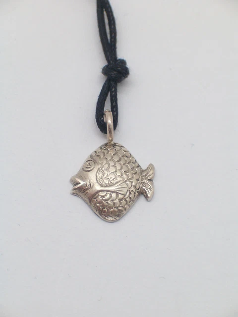 Pendentif Avec Poisson Lune en Argent 925 - Pendentif - Aquarium - Petit Poisson
