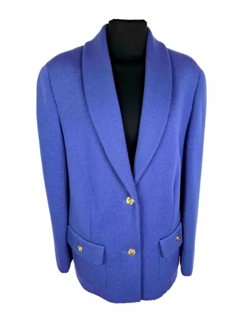 LUISA SPAGNOLI VINTAGE '80 Giacca Cardigan Donna Lana Woman Jacket Sz.L - 46