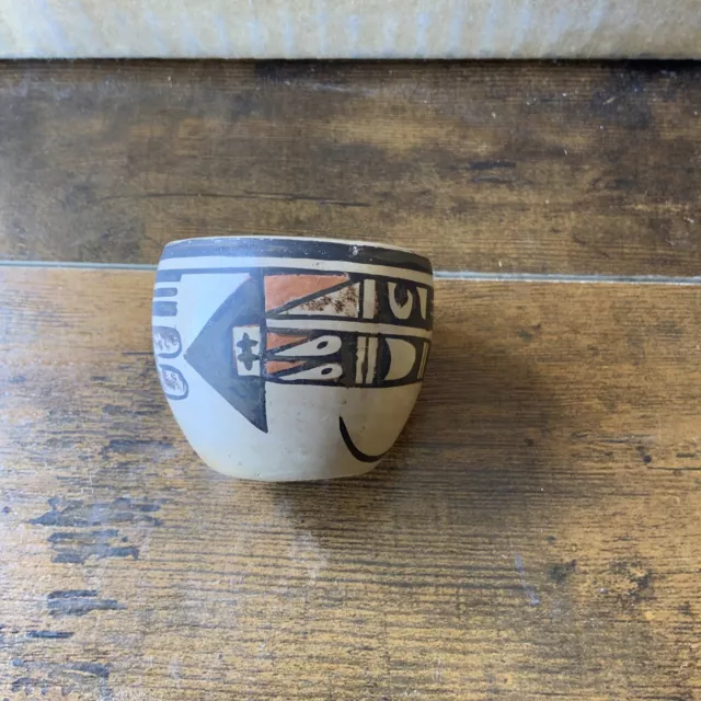 Elva Nampeyo 1926 - 1985 Hopi Indian Art Pottery Bowl Vase Nampeyo Granddaughter Elva Nampeyo 1926 - 1985 Hopi Indian Art Pottery Bowl Vase Nampeyo Granddaughter