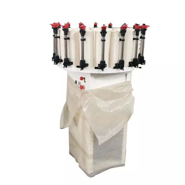 110V 12 Stations Commercial Color Paint Colorant Dispenser w/Precision Ruler