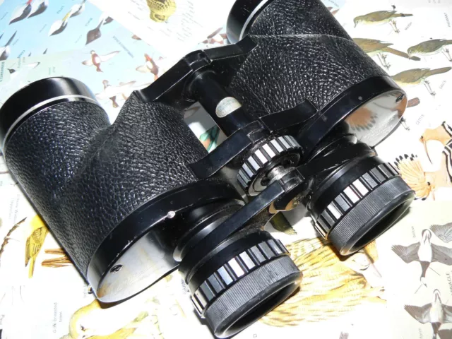 HILKINSON NEWMARKET 8 x 40 WIDE ANGLE PORROPRISM BINOCULARS - DECENT CONDITION