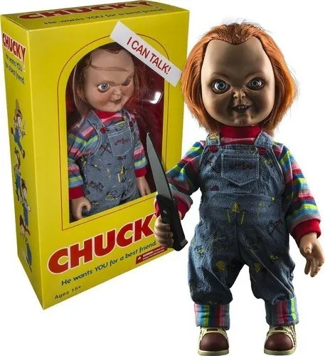 Chucky - Muñeco Parlante Designer Series Pizza Face Chucky 38 cm