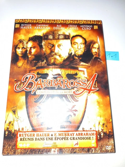 DVD BARBAROSSA - Rutger HAUER / F. Murray ABRAHAM / Raz DEGAN/ neuf sous blister